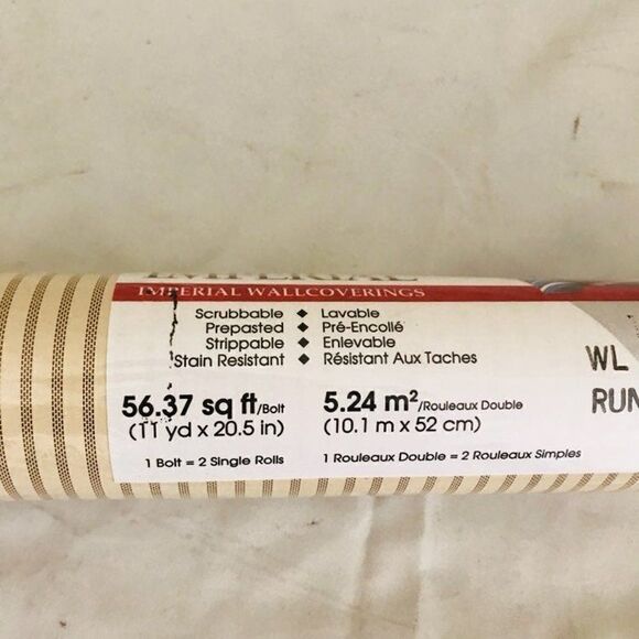 Striped Wallpaper by IMPERIAL Wallcovering WL2043 - Picture 4 of 4